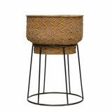 Hand Woven Rattan Planter (T or S)