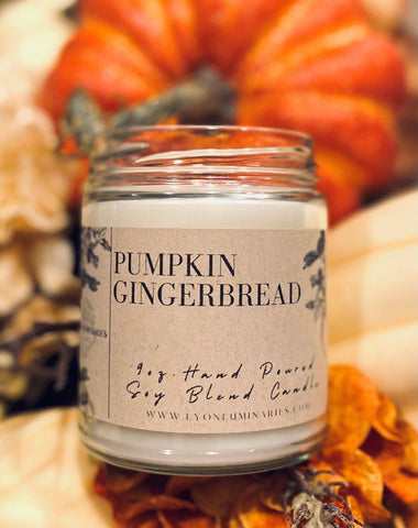 Pumpkin Gingerbread Candle 9oz