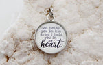 God holds you in his arms Charm