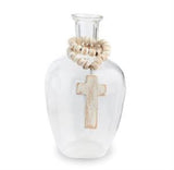 Assorted Glass Beaded Vase