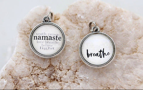 Namaste/Breathe Charm