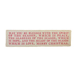 Reverse Blessing/Christmas Table Runner
