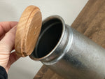 Storage Container with Wood Lid
