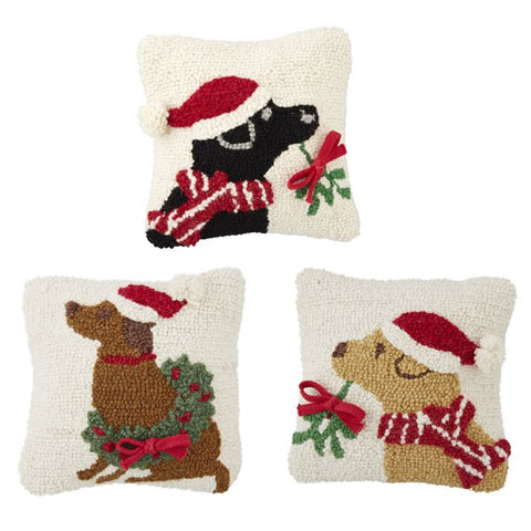 Dog Mini Holiday Hook Pillows