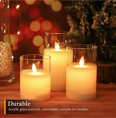 Flickering Candles (4”,5”,6”)