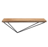 Pine Wood Floating Shelf
