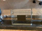 Lrg Wire Bskt with Chalkboard Slate