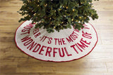 Tree Skirt Most Wonderful