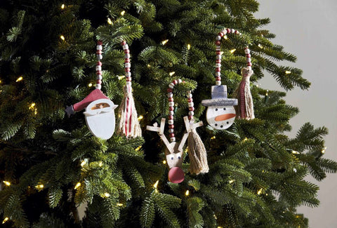 Holiday Beaded Tassels