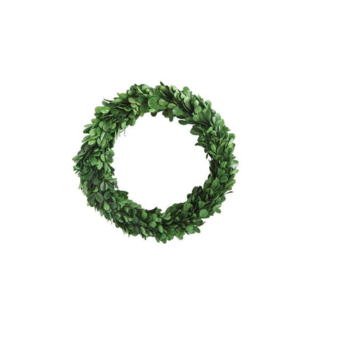 9 3/4 “ Preserved Boxwood Wreath