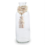 Assorted Glass Beaded Vase