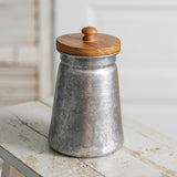 Storage Container with Wood Lid