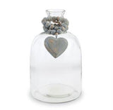 Assorted Glass Beaded Vase