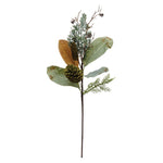 Pine& Magnolia Stem 25”