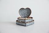 Galvanized Hearts Set of 3