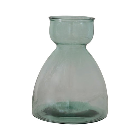 Recycled Glass Vase 13.25” h