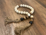 Farmhouse Beaded Garland (BLK)