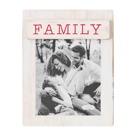 Family Wood Photo Frame 7”x9”