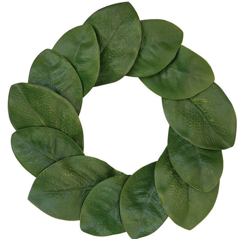 Magnolia Wreath/Candle Ring 14”
