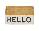 Hello Jute Doormat (Display) Sale