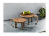 Distressed Wood Riser (S or L)