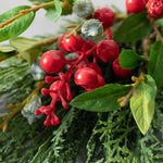 Juniper Foliage Berry Spray 17”