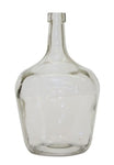 Bottle 10"H Glass Vase