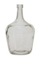 Bottle 10"H Glass Vase