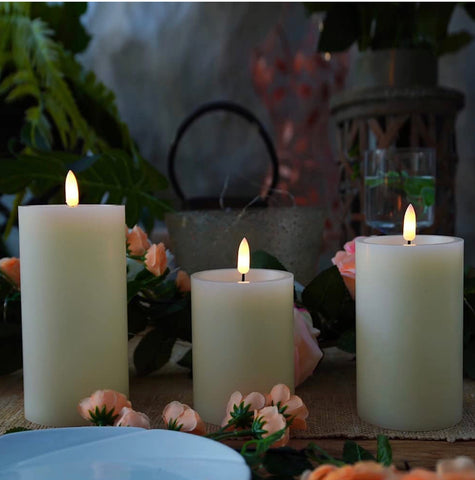 Flameless Melt Candles (4”,5”,6”)