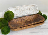 Carved White Bowl